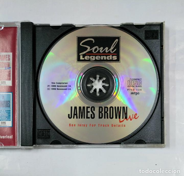 CDs de m&uacute;sica: JAMES BROWN LIVE. CD. TDKCD8 - Foto 2