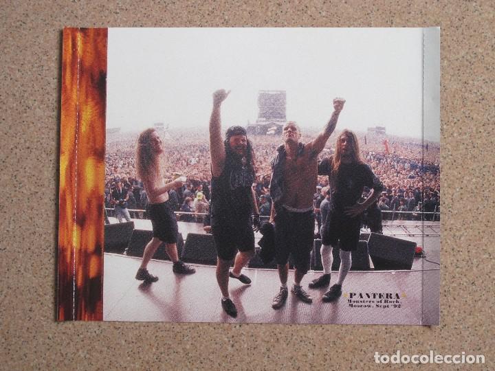 CDs de m&uacute;sica: CARATULA DE CD (PANTERA - OFICIAL LIVE: 101 PROOF) - Foto 3