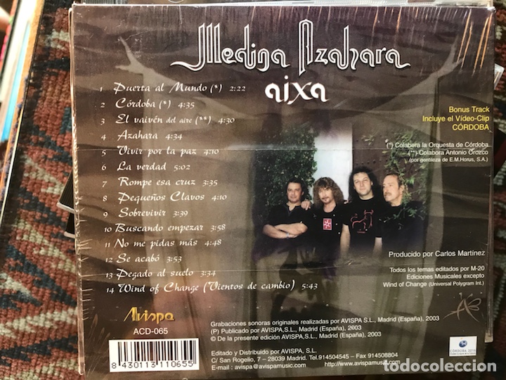 CDs de m&uacute;sica: Aixa. Medina Azahara - Foto 2