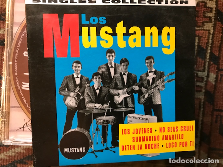 CDs de m&uacute;sica: Singles collection. Los Mustang - Foto 1