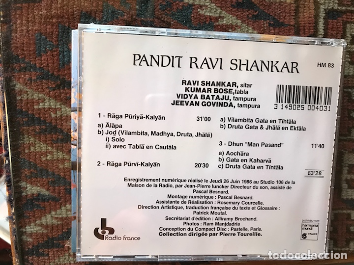 CDs de m&uacute;sica: Pandit Ravi Shankar - Foto 2