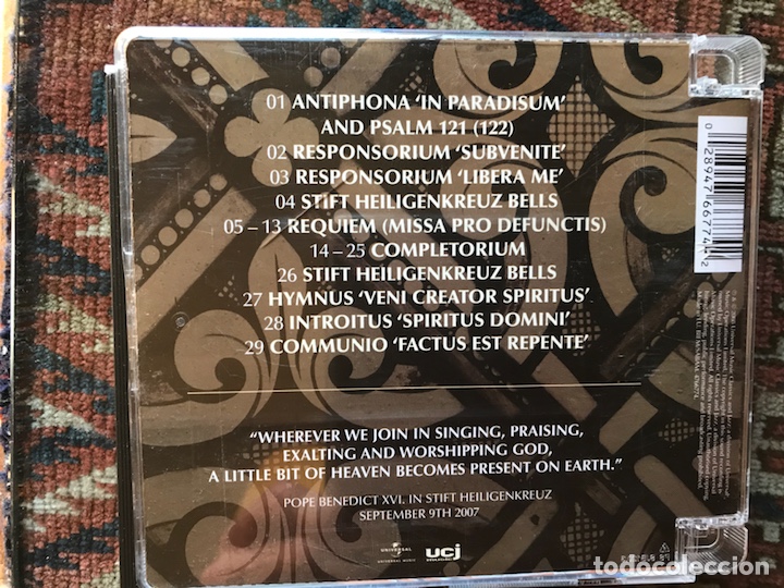 CDs de m&uacute;sica: Chant. Music for paradise - Foto 2