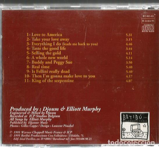 CDs de m&uacute;sica: CD ELLIOTT MURPHY : SELLING THE GOLD - Foto 2