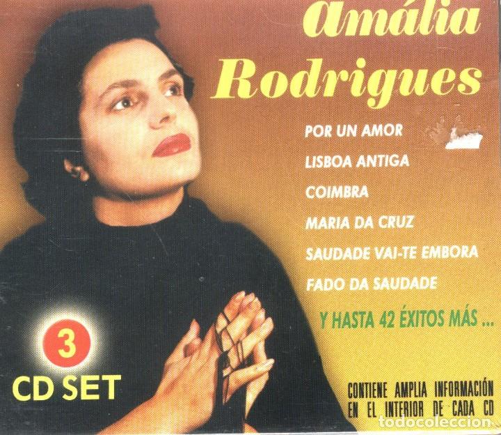 CDs de m&uacute;sica: AMALIA RODRIGUES 3CDs - Foto 1