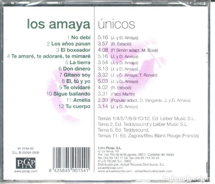 CDs de m&uacute;sica: LOS AMAYA UNICOS CD - Foto 2