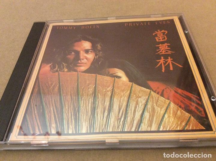 CDs de m&uacute;sica: Tommy Bolin ?&ndash; Private Eyes. 1991. - Foto 1
