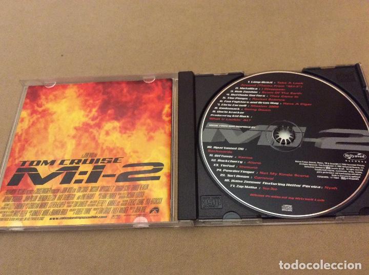 CDs de m&uacute;sica: MISSION IMPOSSIBLE 2 / Songs CD BSO. 2000. - Foto 3