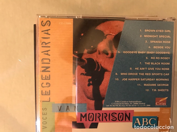 CDs de m&uacute;sica: Voces legendarias. Van Morrison - Foto 1