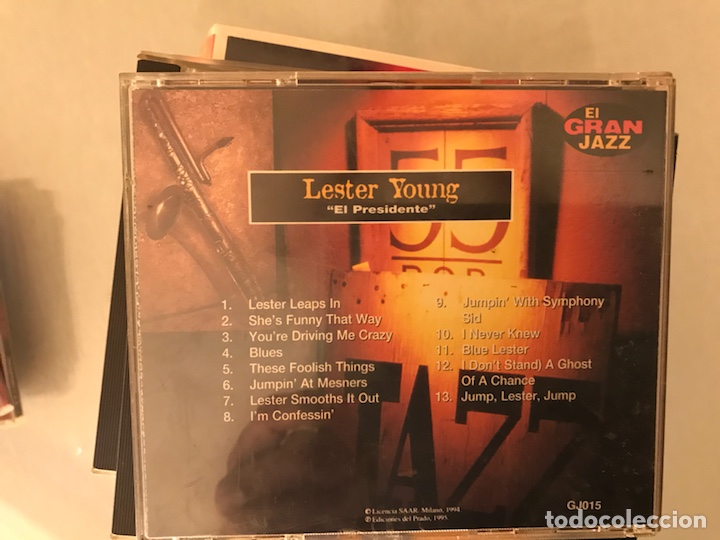 CDs de m&uacute;sica: Lester Young. El presidente - Foto 2