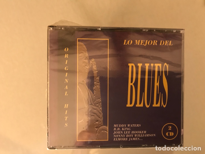 CDs de m&uacute;sica: Lo mejor del blues. 2 CD&rsquo;s - Foto 1