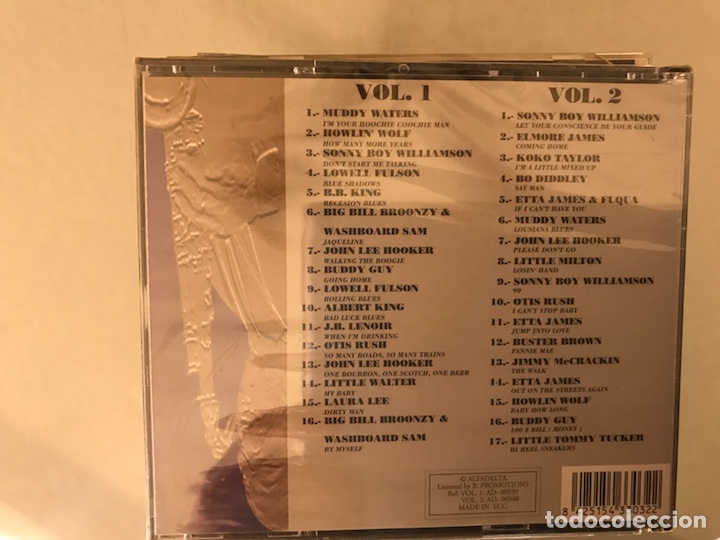 CDs de m&uacute;sica: Lo mejor del blues. 2 CD&rsquo;s - Foto 2