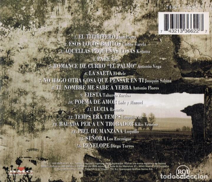 CDs de m&uacute;sica: SERRAT ... ERES &Uacute;NICO! (CD) - Foto 2