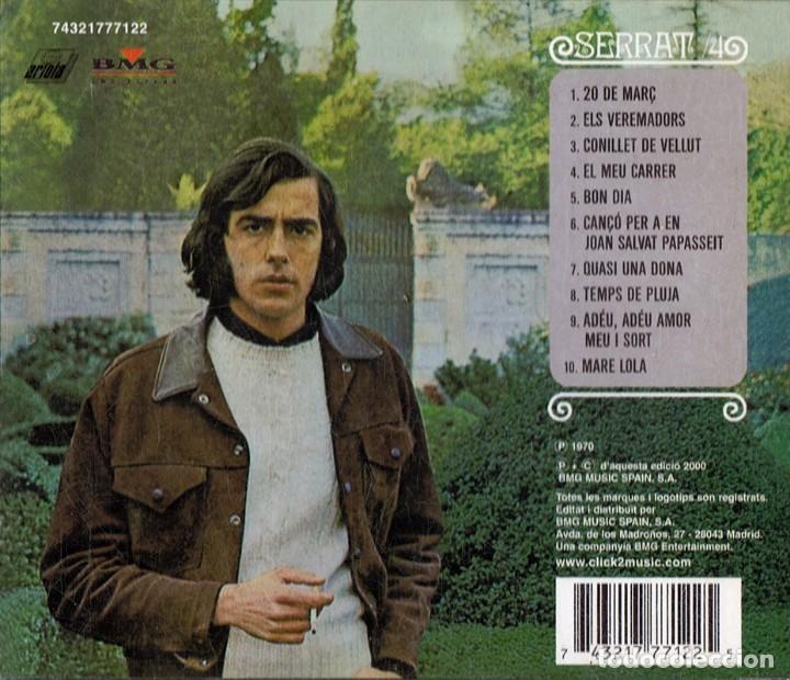 CDs de m&uacute;sica: SERRAT 4 (CD) - Foto 2