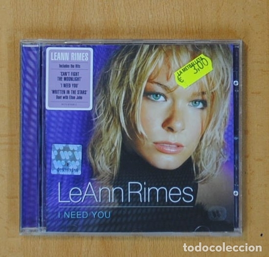 CDs de m&uacute;sica: LEANN RIMES - I NEED YOU - CD - Foto 1