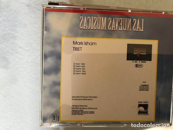 CDs de m&uacute;sica: T&iacute;bet. Mark Isham - Foto 2