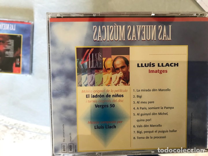 CDs de m&uacute;sica: Imatges. Llu&iacute;s Llach - Foto 2