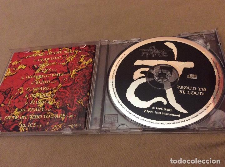 CDs de m&uacute;sica: Hare ?&ndash; Proud To Be Loud. 1996. - Foto 3