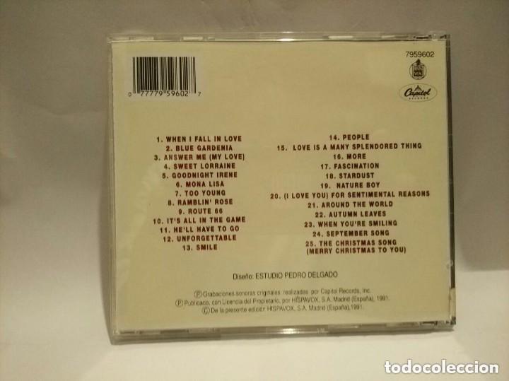 CDs de m&uacute;sica: NAT KING COLE COLLECTION 25 &Eacute;XITOS EN VERSI&Oacute;N ORIGINAL COMO NUEVO. - Foto 2