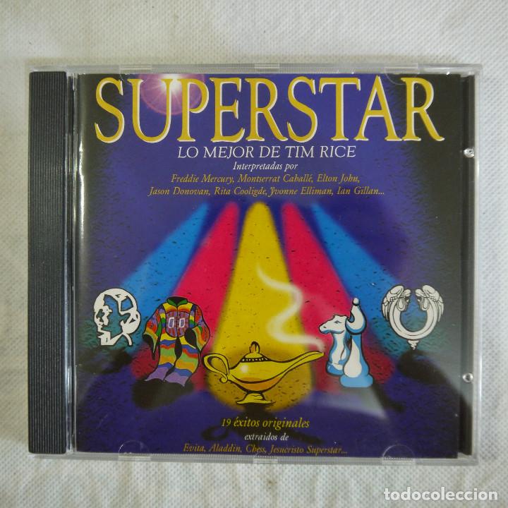 CDs de m&uacute;sica: SUPERSTAR - LO MEJOR DE TIM RICE - CD 1995 - Foto 1
