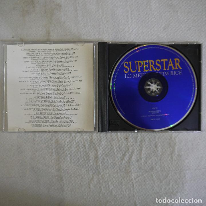 CDs de m&uacute;sica: SUPERSTAR - LO MEJOR DE TIM RICE - CD 1995 - Foto 2