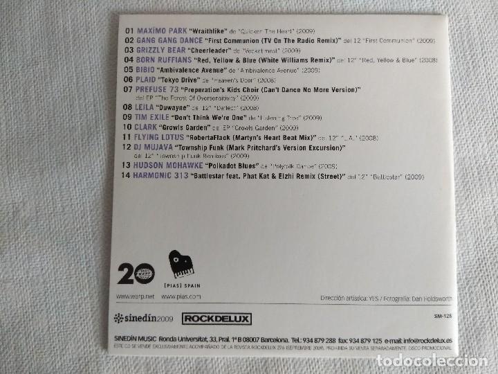 CDs de m&uacute;sica: CD ROCKDELUX/WARP 20. - Foto 2