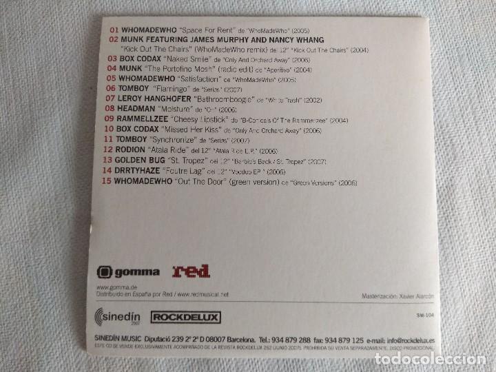 CDs de m&uacute;sica: CD ROCKDELUX/GOMMA DE LUX. - Foto 2