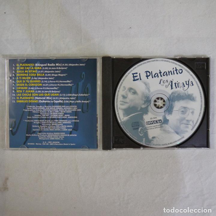 CDs de m&uacute;sica: LOS AMAYA - EL PLATANITO - CD 1997 - Foto 2