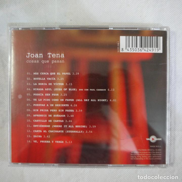 CDs de m&uacute;sica: JOAN TENA - COSAS QUE PASAN - CD 2003 - Foto 3