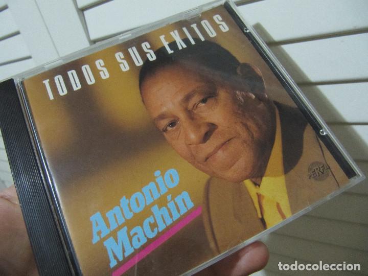 CDs de m&uacute;sica: ANTONIO MACHIN TODOS SUS EXITOS CD DE 1988 - Foto 1