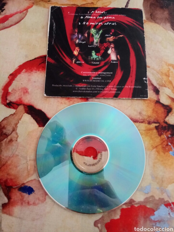 CDs de m&uacute;sica: Huma, heavy metal, cd single promo. - Foto 2