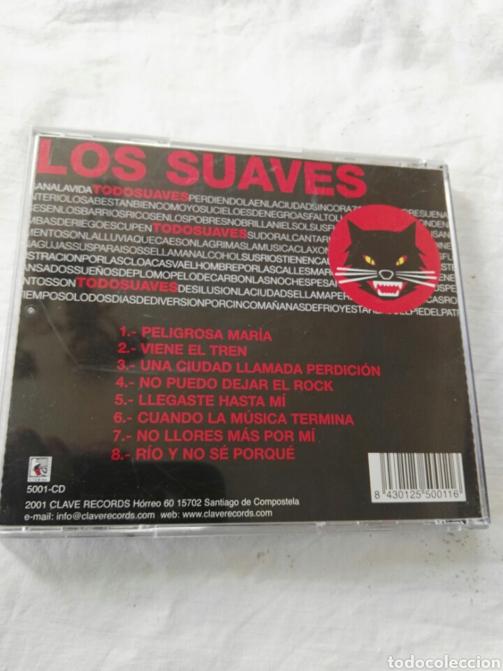 CDs de m&uacute;sica: Cd Los Suaves Todo suaves - Foto 2