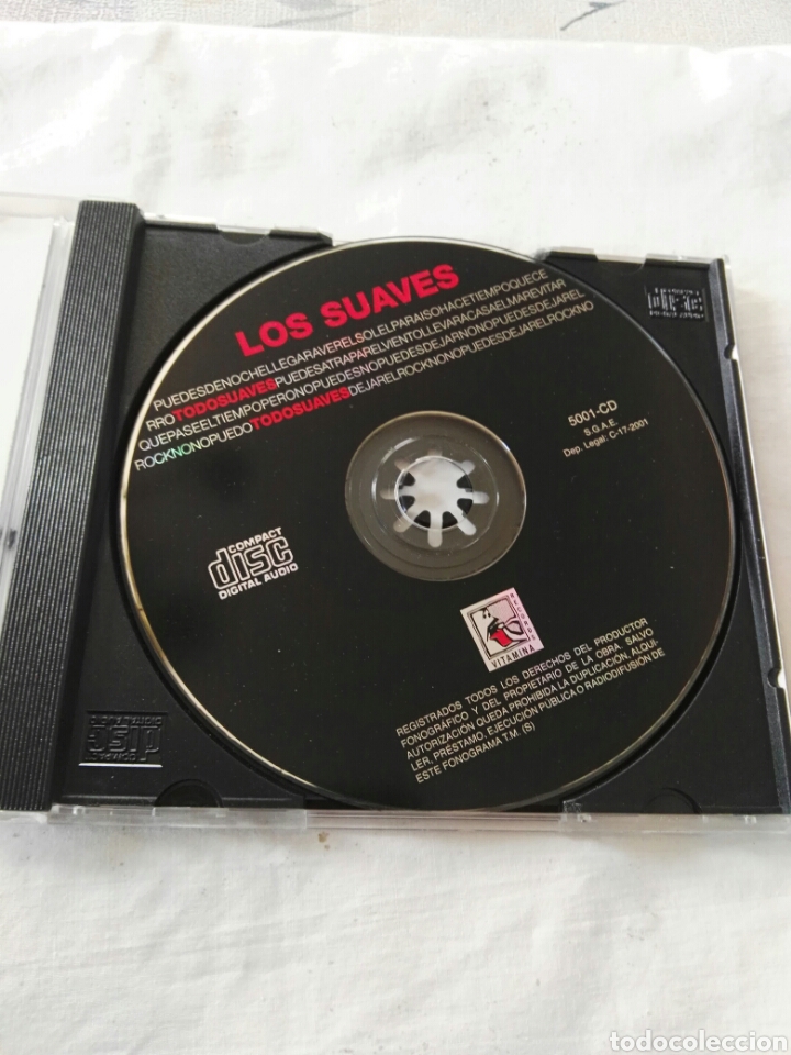 CDs de m&uacute;sica: Cd Los Suaves Todo suaves - Foto 4