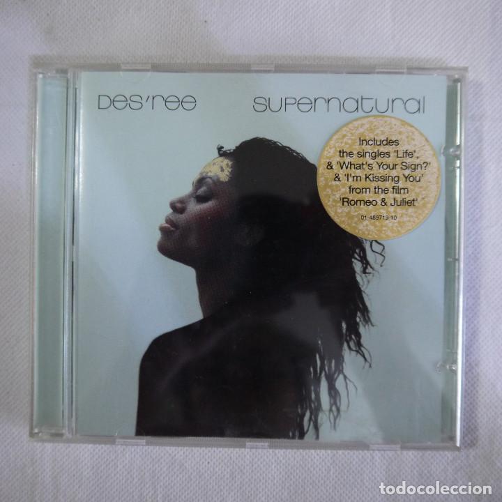 CDs de m&uacute;sica: DESREE - SUPERNATURAL - CD 1998 - Foto 1