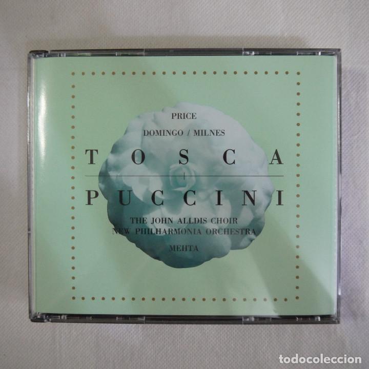 CDs de m&uacute;sica: PUCCINI - TOSCA. OPERA EN TRES ACTOS - 2 CDS - Foto 1
