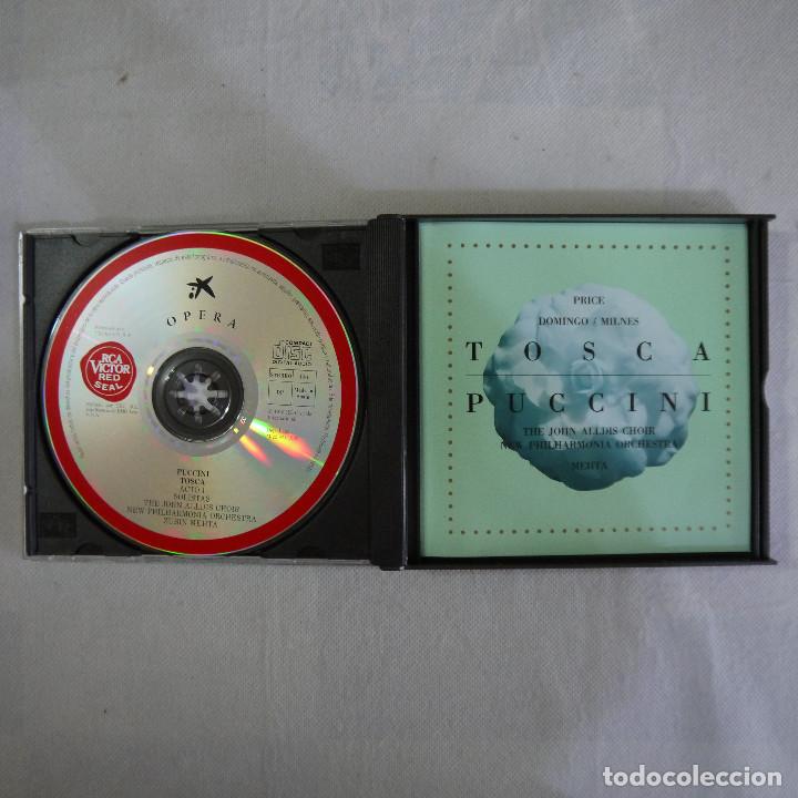 CDs de m&uacute;sica: PUCCINI - TOSCA. OPERA EN TRES ACTOS - 2 CDS - Foto 2