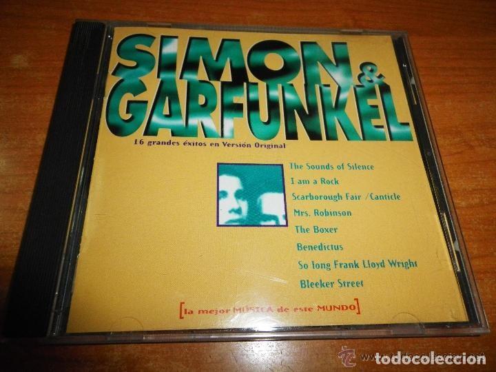 CDs de m&uacute;sica: SIMON & GARFUNKEL 16 GRANDES &Eacute;XITOS COMO NUEVO. - Foto 1