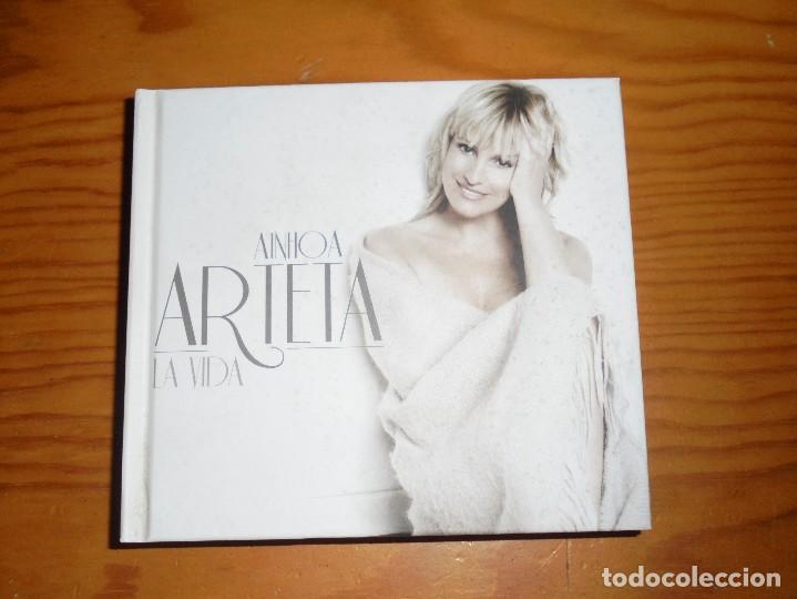 CDs de m&uacute;sica: AINHOA  ARTETA.  LA  VIDA.  LIBRO  CD. IMPECABLE - Foto 1