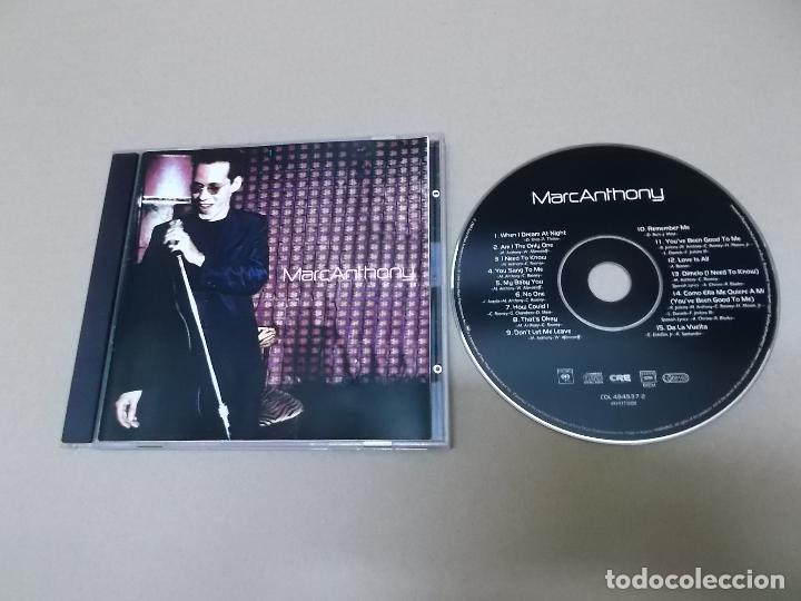 CDs de m&uacute;sica: MARC ANTHONY (CD) MARC ANTHONY A&Ntilde;O 1999 - Foto 1