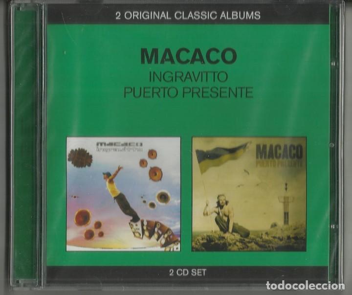 CDs de m&uacute;sica: macaco cd 2 en 1 ingravitto - puerto presente 2011 precintado - Foto 1