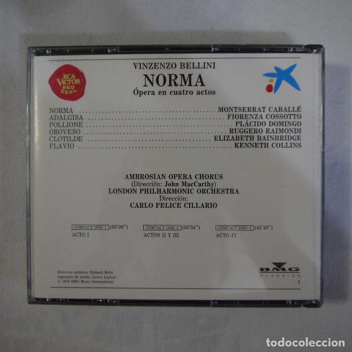 CDs de m&uacute;sica: BELLINI - NORMA. OPERA EN TRES ACTOS - 3 CDS - Foto 4
