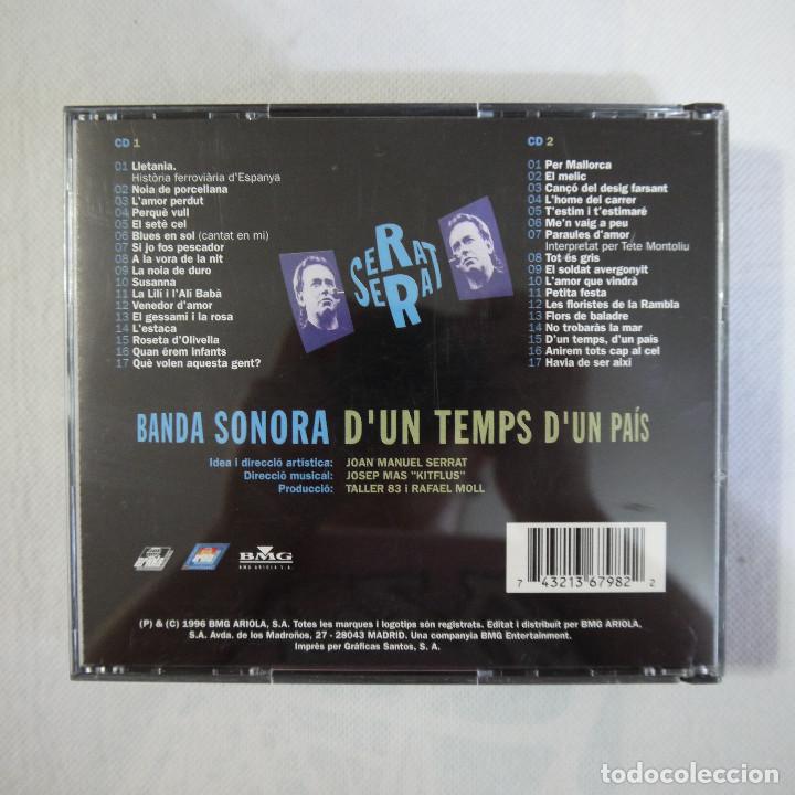 CDs de m&uacute;sica: BSO DUN TEMPS DUN PAIS - 2 CDS 1996 - Foto 4