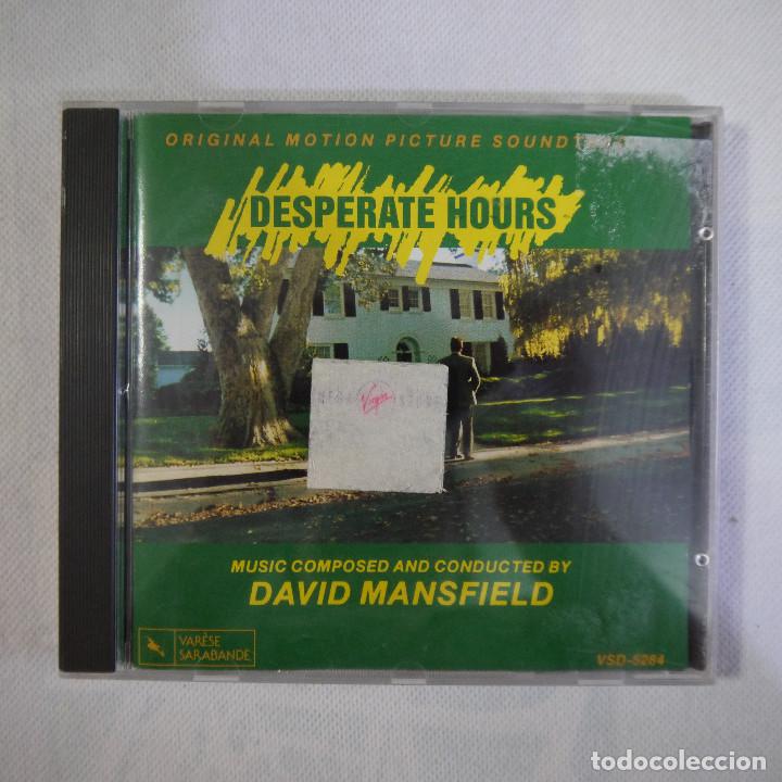 CDs de m&uacute;sica: BSO DESPERATE HOURS - HORAS DESESPERADAS - CD 1990 - Foto 1