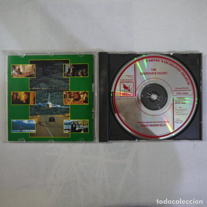 CDs de m&uacute;sica: BSO DESPERATE HOURS - HORAS DESESPERADAS - CD 1990 - Foto 2
