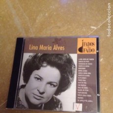 CDs de Música: LINA MARIA ALVES. FADOS DO FADO (CD)