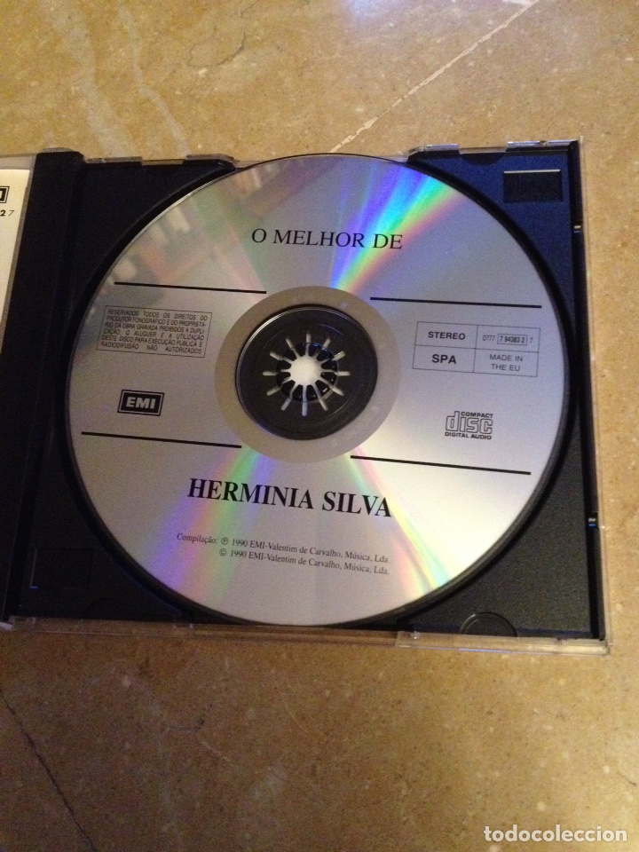 CDs de m&uacute;sica: O melhor de Herm&iacute;nia Silva (CD) - Foto 2