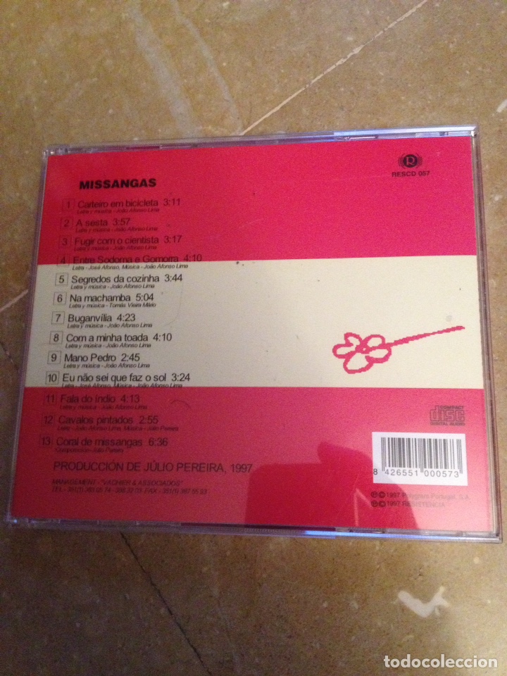 CDs de m&uacute;sica: Jo&atilde;o Alfonso. Missangas (CD) - Foto 4