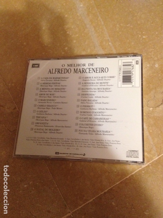 CDs de m&uacute;sica: O melhor de Alfredo Marceneiro (CD) - Foto 3