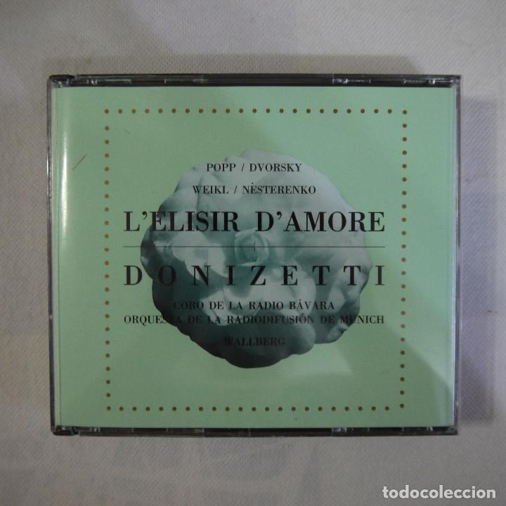 CDs de m&uacute;sica: DONIZETTI - LELISIR DAMORE. OPERA EN DOS ACTOS - 2 CDS - Foto 1