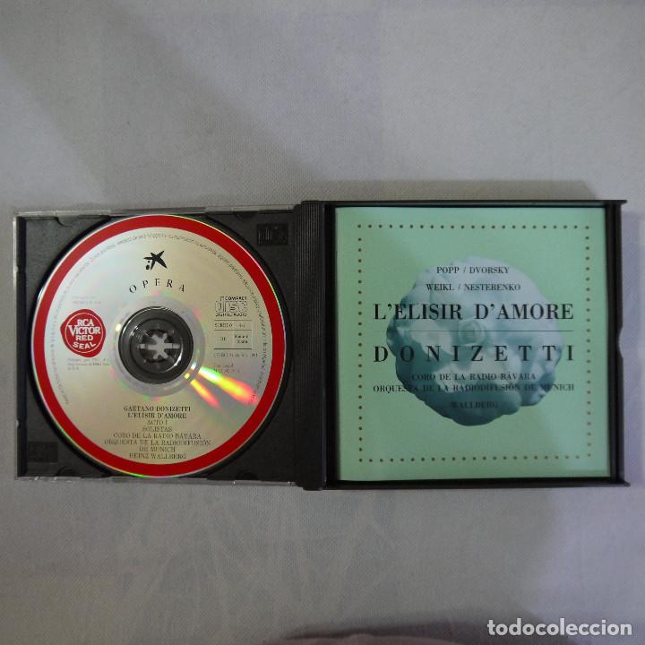 CDs de m&uacute;sica: DONIZETTI - LELISIR DAMORE. OPERA EN DOS ACTOS - 2 CDS - Foto 2
