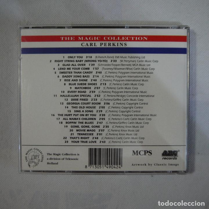 CDs de m&uacute;sica: THE MAGIC COLLECTION. CARL PERKINS - CD - Foto 3